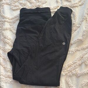 Black Lululemon Dance Studio Joggers
